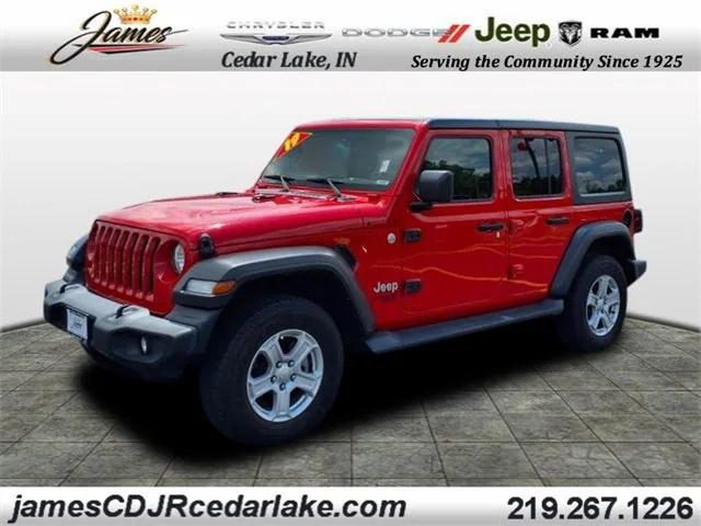 2019 Jeep Wrangler Unlimited Sport S 4x4