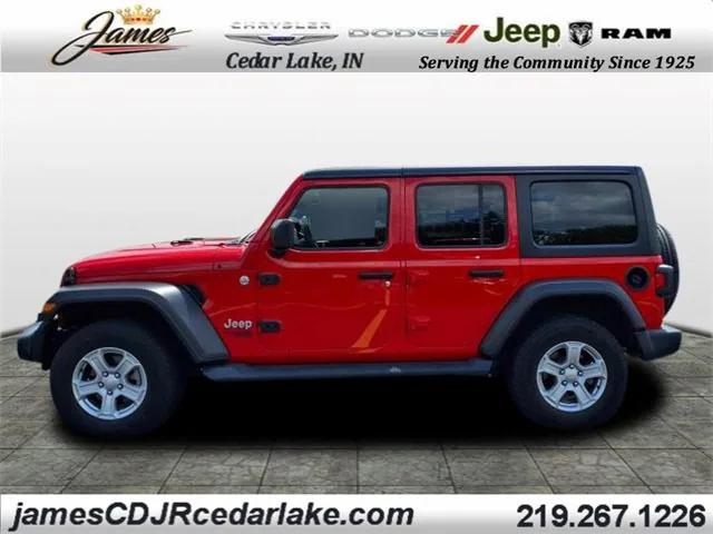 2019 Jeep Wrangler Unlimited Sport S 4x4