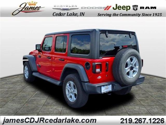 2019 Jeep Wrangler Unlimited Sport S 4x4