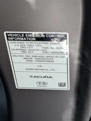 2026 Acura MDX Advance Package
