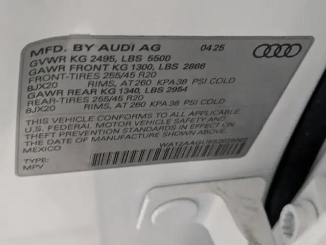 2025 Audi Q5 Premium Plus TFSI quattro S tronic