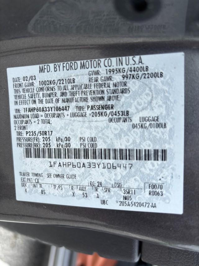 2003 Ford Thunderbird Premium