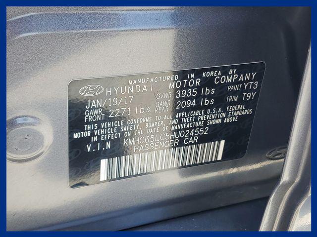 2017 Hyundai IONIQ Hybrid Blue