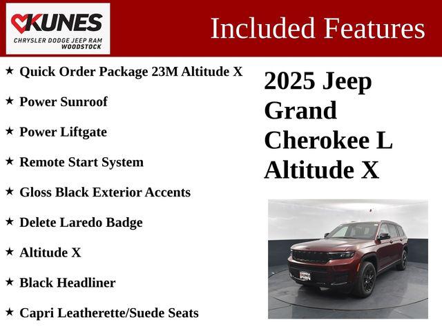 2025 Jeep Grand Cherokee GRAND CHEROKEE L ALTITUDE X 4X4