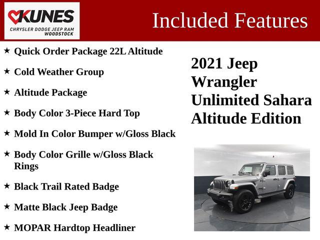 2021 Jeep Wrangler Unlimited Sahara Altitude 4x4