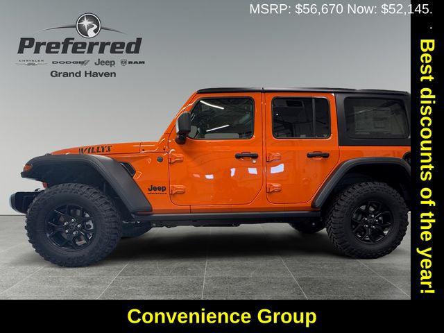 2025 Jeep Wrangler WRANGLER 4-DOOR WILLYS