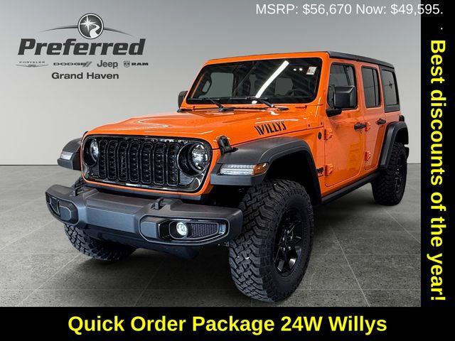 2025 Jeep Wrangler WRANGLER 4-DOOR WILLYS