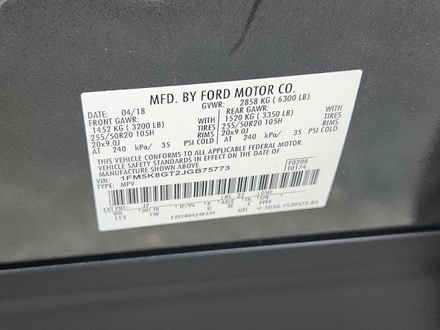 2018 Ford Explorer Sport