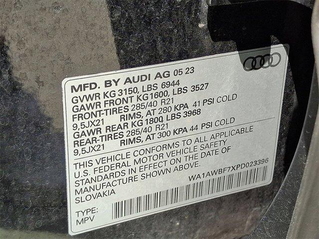 2023 Audi SQ7 Premium Plus TFSI quattro Tiptronic