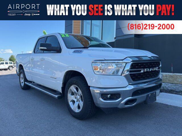 2022 RAM 1500 Big Horn Quad Cab 4x4 64 Box 2022 RAM 1500 Big Horn Quad Cab 4x4 64 Box