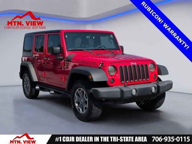 2016 Jeep Wrangler Unlimited Rubicon