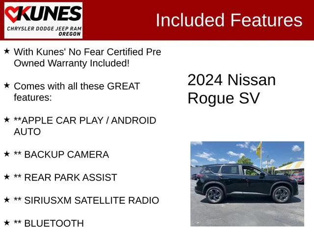 2024 Nissan Rogue SV FWD