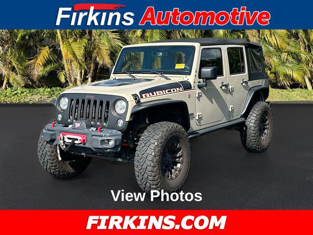 2017 Jeep Wrangler Unlimited Rubicon Recon 4x4