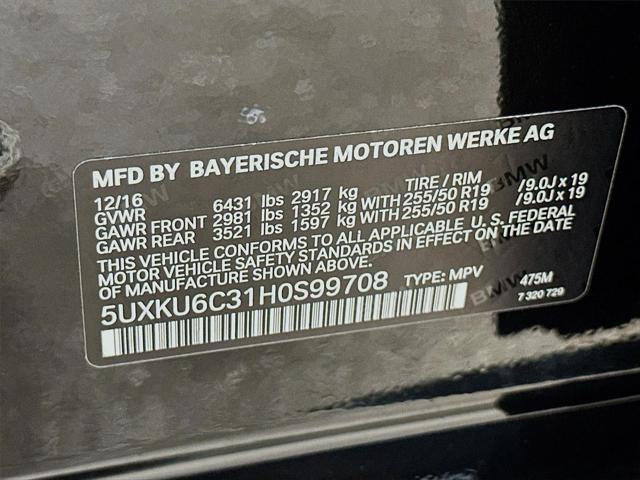 2017 BMW X6 xDrive50i