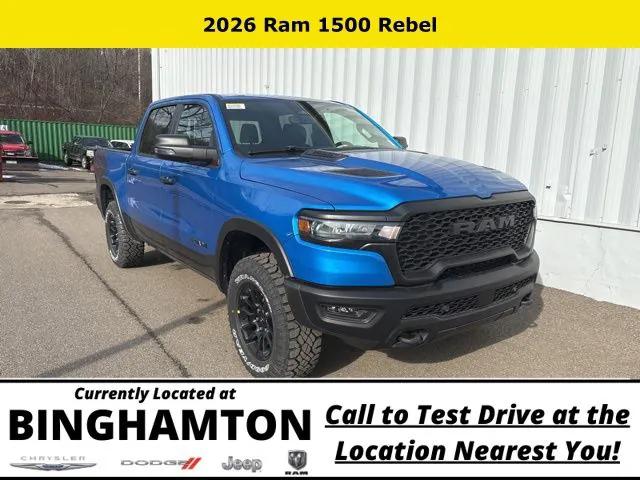 2026 RAM Ram 1500 RAM 1500 REBEL CREW CAB 4X4 57 BOX