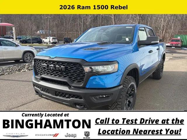 2026 RAM Ram 1500 RAM 1500 REBEL CREW CAB 4X4 57 BOX