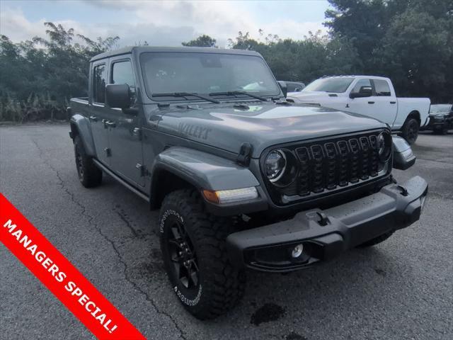 2025 Jeep Gladiator GLADIATOR WILLYS 4X4 2025 Jeep Gladiator GLADIATOR WILLYS 4X4