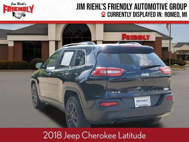 2018 Jeep Cherokee Latitude 4x4 2018 Jeep Cherokee Latitude 4x4