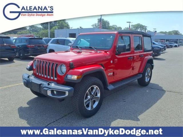 2018 Jeep Wrangler Unlimited Sahara 4x4 2018 Jeep Wrangler Unlimited Sahara 4x4