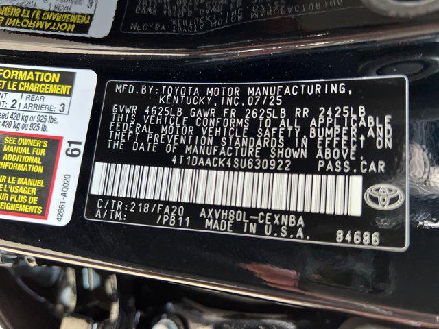 2025 Toyota Camry LE