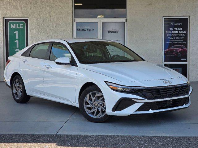 2025 Hyundai Elantra Hybrid Blue