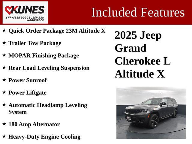 2025 Jeep Grand Cherokee GRAND CHEROKEE L ALTITUDE X 4X4
