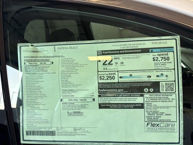 2026 Chrysler Pacifica PACIFICA SELECT 2026 Chrysler Pacifica PACIFICA SELECT