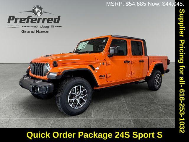 2025 Jeep Gladiator GLADIATOR SPORT S 4X4 2025 Jeep Gladiator GLADIATOR SPORT S 4X4