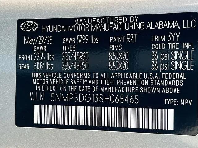 2025 Hyundai Santa Fe Hybrid Calligraphy