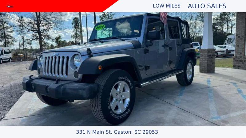 2018 Jeep Wrangler JK Unlimited Sport S 4x4