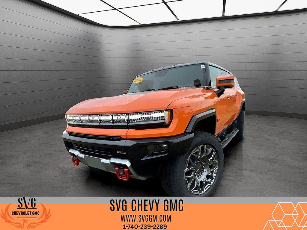 Afterburner Tintcoat (Orange) 2024 GMC Hummer EV SUV SUV / Crossover All-Wheel Drive Automatic