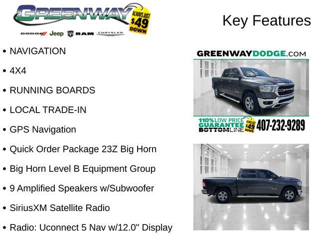 2024 RAM 1500 Big Horn Crew Cab 4x4 57 Box