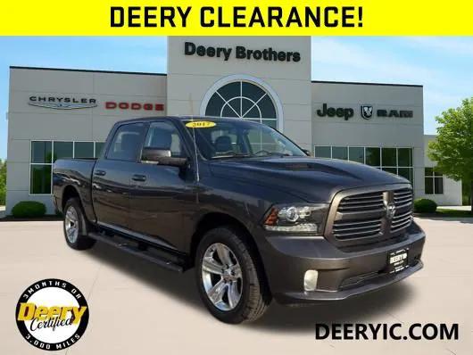 2017 RAM 1500 Sport Crew Cab 4x4 57 Box 2017 RAM 1500 Sport Crew Cab 4x4 57 Box