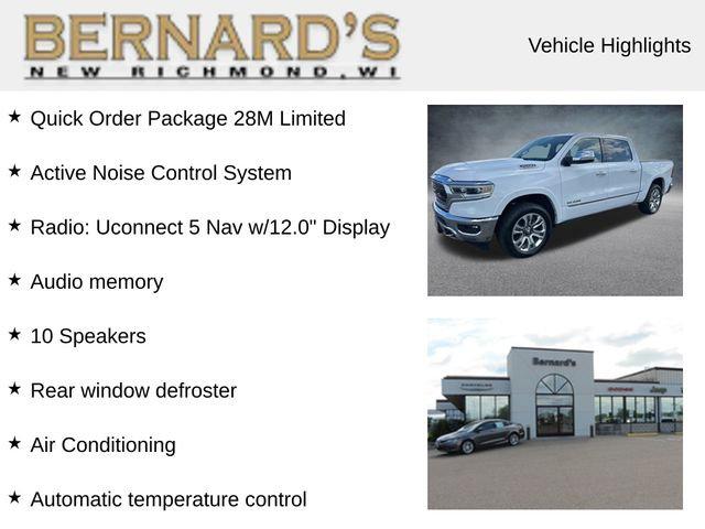 2022 RAM 1500 Limited Crew Cab 4x4 57 Box