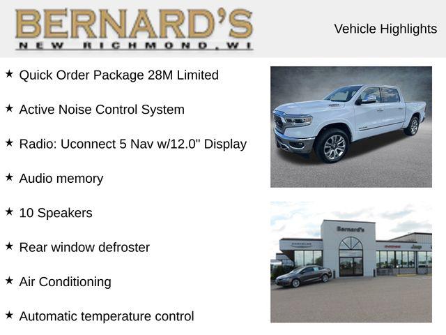 2022 RAM 1500 Limited Crew Cab 4x4 57 Box