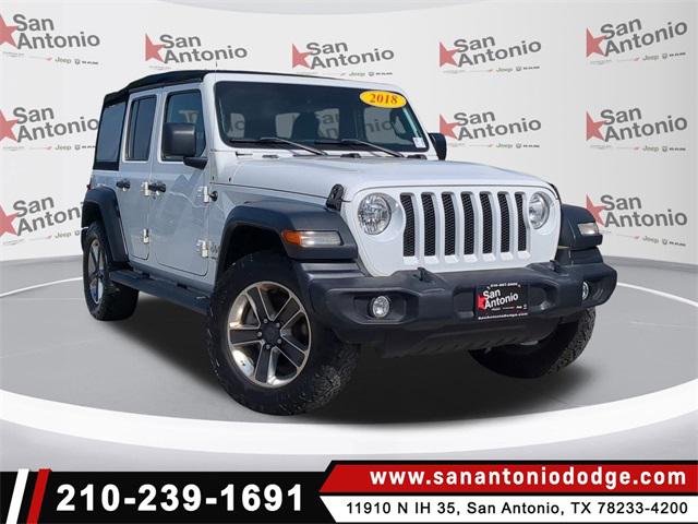 2018 Jeep Wrangler Unlimited Sport S 4x4