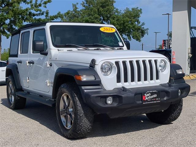 2018 Jeep Wrangler Unlimited Sport S 4x4