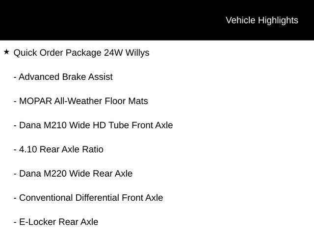 2025 Jeep Wrangler 4-Door Willys 4x4