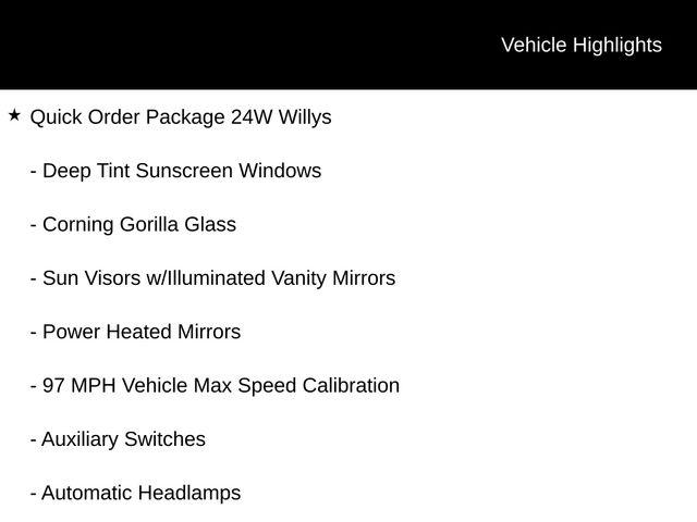 2025 Jeep Wrangler 4-Door Willys 4x4