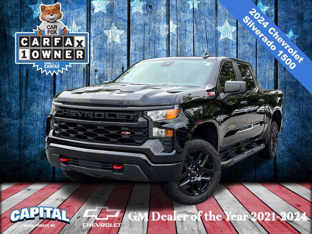 2024 Chevrolet Silverado 1500 4WD Crew Cab Short Bed Custom Trail Boss