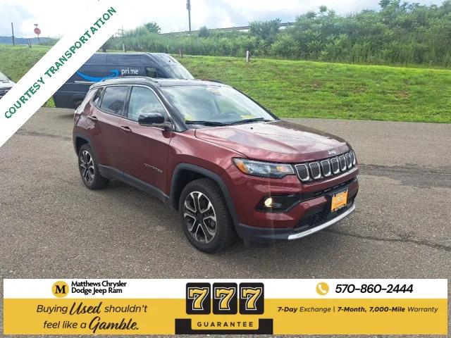 2022 Jeep Compass Limited 4x4 2022 Jeep Compass Limited 4x4