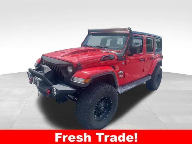 2018 Jeep Wrangler Unlimited Sahara 4x4