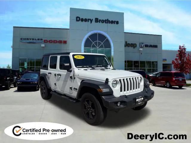 2022 Jeep Wrangler Unlimited Sport S 4x4