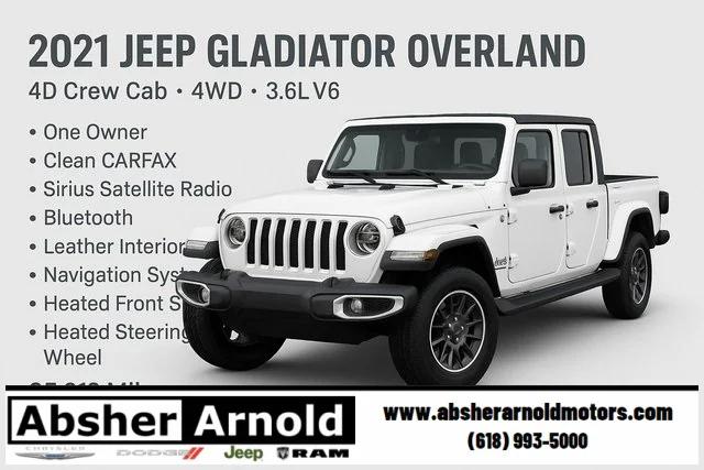 2021 Jeep Gladiator Overland 4X4