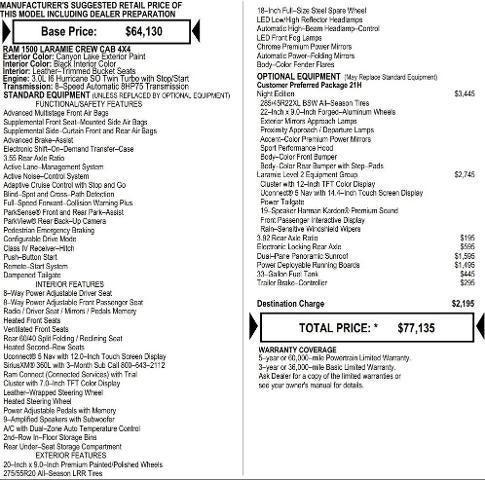 2026 RAM Ram 1500 RAM 1500 LARAMIE CREW CAB 4X4 57 BOX 2026 RAM Ram 1500 RAM 1500 LARAMIE CREW CAB 4X4 57 BOX