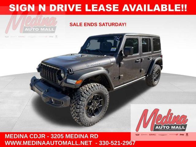 2025 Jeep Wrangler WRANGLER 4-DOOR WILLYS