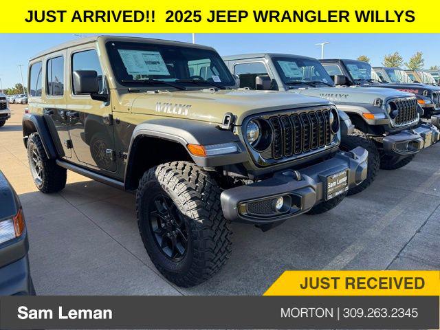 2025 Jeep Wrangler WRANGLER 4-DOOR WILLYS
