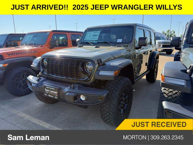 2025 Jeep Wrangler WRANGLER 4-DOOR WILLYS