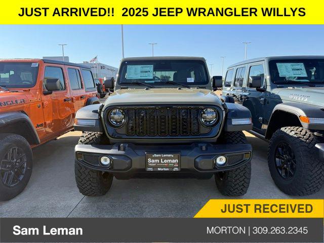 2025 Jeep Wrangler WRANGLER 4-DOOR WILLYS