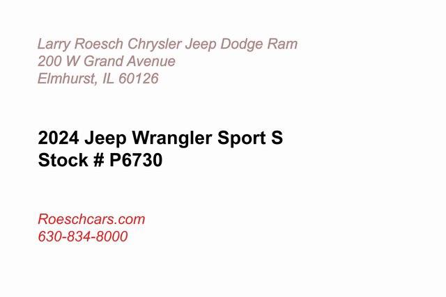 2024 Jeep Wrangler 4-Door Sport S 4x4